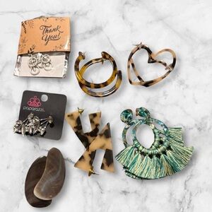 Paparazzi Brown and Green Accessories Collection